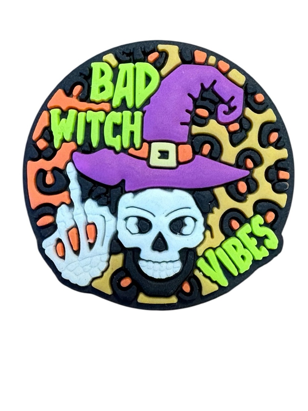 Bad Witch Vibes Croc Charm